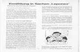 Ennittlung in Sachen,Leponex' - antipsychiatrieverlag.de · perchen (= Agranulozytose) fi.ihrt, bestand fast ein Jahr-zehnt. Um diesen Verdacht,wissenschaftlich' zu erhärten, wurde
