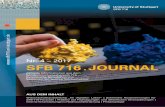 SFB 716 . JOURNAL · Nr. 4 – 2017 SFB 716 . JOURNAL Aktuelle Informationen aus dem Sonderforschungsbereich 716 – Dynamische Simulation von Systemen mit großen Teilchenzahlen