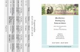 Meditation Bewegung Naturerleben - Kampfkunstdao-schloss-hundisburg.de/wp-content/uploads/2017/12/Flyer_Hundisburg_2018... · Meditation Bewegung Naturerleben eine Seminarwoche auf