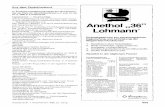 Anethol „36 Lohmann - zaen.gruen.netzaen.gruen.net/archiv/pdf/1986/1986-09.pdf · Massagekurs Mikrobiologische Therapie Neuraltherapie für Anfänger und Fortgeschrittene Ozonkurs