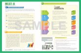 MLST- ll MLST-2 학습전략검사와 연계된 학습클리닉 프로그램mindschool.co.kr/home/groupTest/MLST2/MLST2_A3_Teacher_Sample.pdf · MLST- ll Multi-dimensional Learning