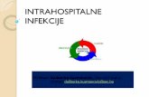 INTRAHOSPITALNE INFEKCIJE - SECsec.ba/wp-content/uploads/2012/07/08.-Intrahospitalne-infekcije.pdf · Definicija Intrahospitalna ili bolnička infekcija je svaka infekcija nastala