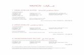 MENÜS تازﺎــــــﻣ - byblosrestaurant.de · 21. hommos 3,60 gekochte kichererbsen, pÜriert mit sesampaste (tahina), knoblauch, zitronensaft und olivenÖl. 21b. hommos
