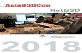 NetBSD · AsiaBSDCon ⽇本NetBSDユーザーグループ NetBSD 2018Japan NetBSD Users' Group