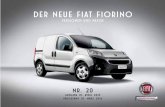 Der Neue Fiat FIORINO - fiatprofessionalpress.de · MODELLREIHE FIORINO: 2 Alle Motoren erfüllen die Euro 6 Norm. Ecojet Paket (66M + 5DE) erhältlich für 1.3 Mulitjet Neues Radio