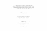 Experimentelle Bestimmung und thermodynamische ...ediss.sub.uni-hamburg.de/volltexte/2004/2159/pdf/Dissertation.pdf · Experimentelle Bestimmung und thermodynamische Modellierung