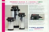 DOMESTiK - SU ARITMA SİSTEMLERİbwtaltek.com.tr/manuals/permo_data_data_bio.pdf · Permo Data 7 / Data 7 Bio mikroprosesörlü işlemciyle su tüketimini sürekli hesaplayarak haftanın