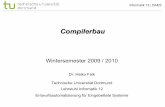 Kapitel 1 Compiler – Abhängigkeiten und Anforderungen · float, double, long double ... Modulare Struktur, exzellente SW-Kapselung Gute Daten-Typisierung Gute Sprachkonstrukte