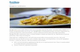 Spaghete carbonara - beko.ro · Spaghete carbonara Spaghetele sunt unele dintre cele mai populare tipuri de paste. Acestea sunt subtiri si lungi, masurand intre 25 si 30 cm. Spaghetele