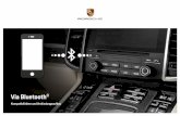Via Bluetooth® - files1.porsche.com · 2 9 INHALT 9 Kompatible Mobiltelefone Verbindung mit dem PCM im 911, 718 Boxster/718 Cayman, Macan und Cayenne Anmeldung von Android®-Geräten