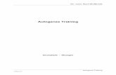 Autogenes Training - wollbrink.com · Dr. med. Kurt Wollbrink Autogenes Training Auflage 2017 1. Übung "Schwere" Physiologische Grundlagen • Stress verursacht muskuläre Anspannung
