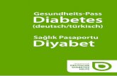 (deutsch/türkisch) Kirchheim- Sağlık Pasaportu Diyabet Verlag · Kirchheim- Verlag 5 Notlar Pasaport sahibi için: Bu pasaport diyabetli kişinin bakımının iyileştirilmesi