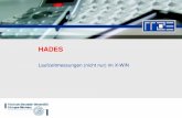 HADES - dfn.de · 49. Betriebstagung – DFN Dr. Stephan Kraft 2 Historie Theorie und Technik Ausbaustand Messungen und Datenanalyse HADES Alarmierung