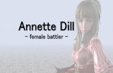 Annette Dill - female battler - saladmix.github.io · 할수있고, 물론에디터상에서도조작할수있습니다. 에디터상에서패러미터를설정, 생성되는텍스쳐를