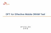DFT for Effective Mobile DRAM Test°•의정책임(SK하이닉스).pdf · - 자체개발한‘타이젠OS’ 를탑제한Smart TV중심으로 냉장고,세탁기등을연동한스마트홈구축에주력
