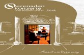 die SERENADE französisch sérénade < italienisch serenata ... · Die Serenade im historischen Schubertsaal des Schlosses Atzenbrugg präsentiert neben Liedern von F. Schubert Werke