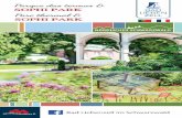 Parque das termas & SOPHI PARK · Inhaltsverzeichnis ad ieenzell Entdecken Sie unsere Stadt illoen im Kurpark    Quelle neuer Lebenslust