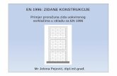 EN 1996: ZIDANE KONSTRUKCIJE - ingkomora.me_Mr_Jelena_Pejovic1.pdf · Osnova objekta Osnovni podaci o objektu Objekat predstavlja stambenu zidanu zgradu. Objekat ima tri etaže S+P+1,