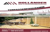 HOLLÄNDER - hollaender-speyer.de · 3 LAGERPRGRAMM Terrassen Holz Terrassendielen Unterkonstruktionen Am Lager Als lagerführender Fachhändler können wir Sie kurzfristig mit den