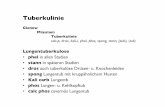 Tuberkulinie - Andreas Krügerandreaskruegerberlin.de/docs/hosoTuberkulinie1.pdf · Laryngitis, akut u chron Lungenblutungen Pneumonie, kruppös und katarrhalisch Lungeninfarkt •