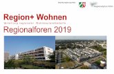 Region+ Wohnen · Region+ Wohnen | Regionalforen 2019 Konsequenzen für die Regionalplanüberarbeitung • Der Regierungsbezirk Köln weicht vom NRW-Trend ab • Die Grafiken von