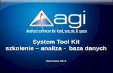 System Tool Kit szkolenie - Aktualności · –EOIR, SAR, SIGINT Model SP Modele czujników Środowisko Łączność Modele ammunicji . Użycie operacyjne SP i podnoszenie skuteczności