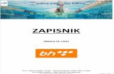 Zapisnik - plivanje.info · ZAPISNIK (RESULTS LIST) Bazen: Bazen hotela „Tuzla“, zatvoreni bazen, Tuzla, 25m, 6 staza 11.11.2017.godine, Tuzla, Bosna i Hercegovina