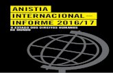 Anistia Internacional Informe 2016/17 · ii Anistia Internacional Informe 2016/17 ANISTIA INTERNACIONAL A Anistia Internacional é um movimento global de mais de 7 milhões de pessoas