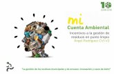 Incentivos a la gestión de residuos en punto limpio€¦ · –Objetivos alcanzados –Retos y oportunidades “La gestión de los residuos municipales y de envases: innovación