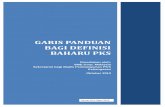 GARIS PANDUAN BAGI DEFINISI BAHARU PKS - ofs.org.my Panduan bagi Definisi Baharu PKS.pdf · Klasifikasi aktiviti ekonomi bagi tujuan definisi akan berdasarkan kepada Piawaian Klasifikasi