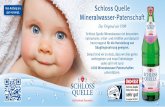 Von Anfang an Schloss Quelle gut versorgt. Mineralwasser ...docs.schloss-quelle.de/SQ_MIWA_TB.pdf · Schloss-Quelle Mellis GmbH, „Mineralwasser-Patenschaft“, Ruhrorter Straße