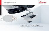 Leica RUV800 - downloads.leica-microsystems.com RUV800/Brochures/Leica... · vitrektomieinstrument infusionsleiter Leica Weitwinkel-Beobachtung Einfache, praktische Netzhautbeobachtung