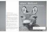 Esel in der Bibel - Gemeindejugendwerk (GJW) · ESEL IN DER BIBEL EINE ERGÄNZUNGSEINHEIT Andererseits waren Esel insbesondere im Alten Testament eine Art „Maßeinheit“, um den