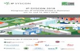 IP SYSCON 2018 - izes.de · (RMK) Planverwaltung und Planzeichen – Das Gerüst der IP Planung Kopplung von Gebäude-leittechniksystemen an pit-FM (pit - cup GmbH) Kommunales LIS
