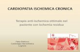CARDIOPATIA ISCHEMICA CRONICA - ANMCO · Definizione operativa di cardiopatia ischemica cronica. • Pazienti sintomatici con angina pectoris (o suoi equivalenti) stabile. • Pazienti