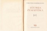 ISTORIJA ZEMAITISKA - lith520.class.uic.edu · SIMONO DAUKANTO „ISTORIJOS ŽEMAITIŠKO S" RANKRAŠČIO IR PUBLIKAVIMO ISTORIJA Simono Daukanto „ Istorija Zemaitiška" (toliau