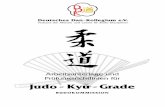Deutsches Dan-Kollegium e.V. · 3 Deutsches Dan-Kollegium e.V. Prüfungsrichtlinien für Judo–Kyu-Grade 3 Inhaltsverzeichnis Kyu-Prüfung Judo Seite
