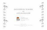 ENDÜSTRİYEL TASARIM ve UYGULAMALARI - mmoizmir.orgmmoizmir.org/.../uploads/2016/03/007-endustriyeltasarimveuygulamalari.pdf · Tasarım Yönetimi ÖRNEKLER Dünya Ölçeğinde Türkiye