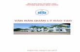 VĂN BẢN QUẢN LÝ ĐÀO TẠO - Trường Đại học ...ntu.edu.vn/Portals/0/TaiLieuThongBao/Daotao/Vanbanquanly/Bo van ban... · bỘ giÁo dỤc vÀ ĐÀo tẠo trƯỜng