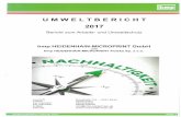 DE05P021-20170405083537 - hmp-heidenhain.de · hmp Seite 1 UM WELT BE RICHT 2017 Bericht zum Arbeits- und Umweltschutz hmp HEIDENHAIN-MICROPRINT GmbH und hmp HEIDENHAIN-MICROPRINT