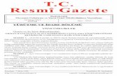 T.C. Resmî Gazete - resmigazete.gov.tr · MADDE 1 – 18/4/2014 tarihli ve 28976 sayılı Resmî Gazete’de yayımlanarak yürür- lüğe giren Orman Kanununun 16 ncı Maddesinin