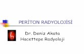 PERİTON RADYOLOJİSİ - turkrad.org.tr · Peritonit fizyopatolojisi Peritonit çeşitleri ve bulguları Peritonu tutan neoplazmlar Ayırıcı tanıda radyolojik ipuçları ...