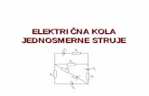 ELEKTRIČNA KOLA JEDNOSMERNE STRUJE - rgf.rs semestar/Elektrotehnika u rudarstvu... · na struja I - uspostavlja se elektrodinami ka ravnote~a ð§Analogija mehani kog sistema i elektri