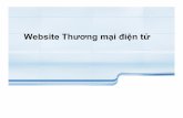 Website Thương mại điện tử - Nguyen Gia Khoa's My ... · Các phầnmềmxửlý thanh toán trực tuyếnthông qua mộttài khoảnthương mại(merchant account) Các