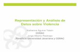 Representación y Análisis de Datos sobre Violenciapdba.georgetown.edu/Security/citizensecurity/Colombia/estadisticas/Cerac.pdf · representación y agregación de datos genera sesgos