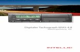Digitaler Tachograph EFAS-4 - intellic.com · 3 Deutsch 1 Einleitung 1.1 Allgemeines Der digitale Tachograph EFAS-4.8 (im folgenden kurz „EFAS“) protokolliert die Lenk-, Arbeits-,