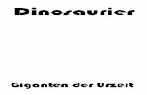 Dinosaurier - uebungsseiten.chU/AB_Dinosaurier.pdf · Name: !Arbeitsblatt 2 Unterrichtseinheit: Dinosaurier Autorin: Margret Datz 2008, Schulen ans Netz e.V. 2