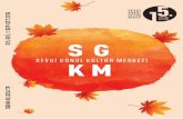 6 EYL-EKİ // SEP-OCT 201 - sgkm.ku.edu.tr · from his album “Yeni Şarkılar” (New Songs), published in March last year following the widely acclaimed “İlk Şarkılar” (First