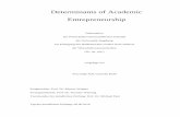 Determinants of Academic Entrepreneurshipopus.bibliothek.uni-augsburg.de/opus4/files/3858/Dissertation_Kolb.pdf · d . Promotionszeit dankenund für die Möglichkeit diese Arbeit