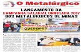 Sindicato dos Metalúrgicos de Belo Horizonte, e Região www ... · Sindicato dos Metalúrgicos de Belo Horizonte, e Região Contagem Condefederação O Metalúrgico Nacional dos